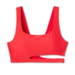 Women's Cut Out Longline Bralette Bikini Top - Wild Fable™ Red 13 Women's Cut Out Longline Bralette Bikini Top - Wild Fable™ Red -Thredup Fashion Shop GUEST 57647bd0 7e32 413a ad9d 92efaede2bde