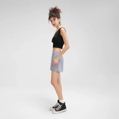 Women's Textured Cropped Top - Wild Fable™ 4 Women's Textured Cropped Top - Wild Fable™ - Image 2