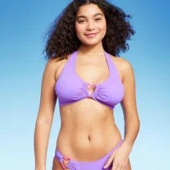 Women's Heart Detail Bralette Bikini Top - Wild Fable™ Purple 17 Women's Heart Detail Bralette Bikini Top - Wild Fable™ Purple -Thredup Fashion Shop GUEST 59dfe074 420f 4431 a123 9ca32f64b8e8