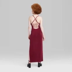 Women's Lace-Up Back Maxi Bodycon Dress - Wild Fable™ -Thredup Fashion Shop GUEST 59e29681 065f 40ec 9b0d 45cc8336d3ea
