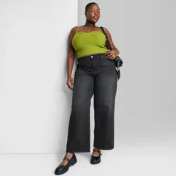 Women's Super-High Rise Wide Leg Baggy Jeans - Wild Fable™ Black Wash 9 Women's Super-High Rise Wide Leg Baggy Jeans - Wild Fable™ Black Wash -Thredup Fashion Shop GUEST 5c0eec36 b46d 4919 afb4 f439da56bd32