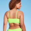 Women's Lace-Up Longline Bikini Top - Wild Fable™ Neon Green -Thredup Fashion Shop GUEST 5c744199 d101 4077 a587 17c125af7c46
