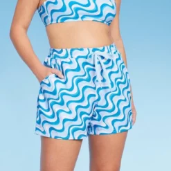 Women's 5" Board Swim Shorts - Wild Fable™ Multi Blue Swirl Print 12 Women's 5" Board Swim Shorts - Wild Fable™ Multi Blue Swirl Print -Thredup Fashion Shop GUEST 5ed15651 f9ed 4ba0 867b 677e760ad423