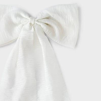 Checkered Bow Hair Clip - Wild Fable™ 4 Checkered Bow Hair Clip - Wild Fable™ - Image 2