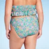 Women's Mid-Rise Cheeky High Leg Bikini Bottom - Wild Fable™ Green Floral Print -Thredup Fashion Shop GUEST 65993e22 873d 4832 b801 b58a5407d372