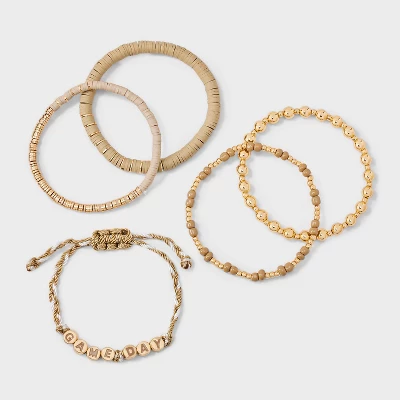 Game Day Bracelet Set 5pc - Wild Fable™ 13 Game Day Bracelet Set 5pc - Wild Fable™ - Image 11