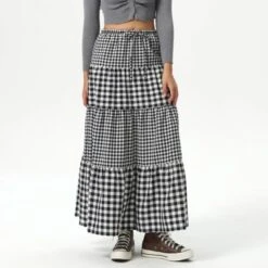 Women's Elastic Waistband Maxi Skirt - Wild Fable™ Black Gingham 11 Women's Elastic Waistband Maxi Skirt - Wild Fable™ Black Gingham -Thredup Fashion Shop GUEST 67f36740 655f 4c9f b79d 8339262d1c33