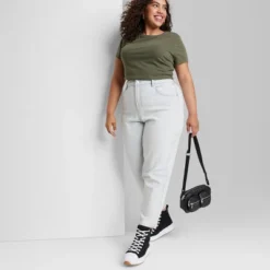 Women's Super-High Rise Tapered Jeans - Wild Fable™ Ultra Light Wash 9 Women's Super-High Rise Tapered Jeans - Wild Fable™ Ultra Light Wash -Thredup Fashion Shop GUEST 6bc07616 8dff 4522 9e3a 572c492913bd