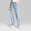 Women's High-Rise 90's Relaxed Slashed Straight Jeans - Wild Fable™ Light Wash 2 Women's High-Rise 90's Relaxed Slashed Straight Jeans - Wild Fable™ Light Wash -Thredup Fashion Shop GUEST 6fcceb50 fe06 43f8 8fe5 f01e563a4db8