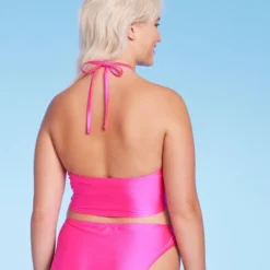 Women's Longline Wrap Halter Bikini Top - Wild Fable™ Pink Shine 12 Women's Longline Wrap Halter Bikini Top - Wild Fable™ Pink Shine -Thredup Fashion Shop GUEST 720c0450 e2ac 4c53 8fb8 19fcb558217b