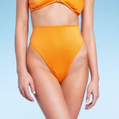 Women's Ribbed High Waist High Leg Extra Cheeky Bikini Bottom - Wild Fable™ Orange 10 Women's Ribbed High Waist High Leg Extra Cheeky Bikini Bottom - Wild Fable™ Orange -Thredup Fashion Shop GUEST 73492f03 6546 473d ab49 bc71d81da550
