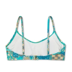 Women's Scoop Front Bralette Bikini Top - Wild Fable™ Blue Patchwork Print 15 Women's Scoop Front Bralette Bikini Top - Wild Fable™ Blue Patchwork Print -Thredup Fashion Shop GUEST 757ef835 f2ee 4b6a 991e 60c0c3e96ff4