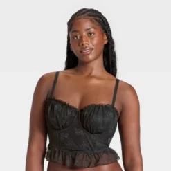 Women's Ruffle Lace Corset - Wild Fable™ 9 Women's Ruffle Lace Corset - Wild Fable™ -Thredup Fashion Shop GUEST 76b97666 2b33 4c99 bad1 32bbff29c46c