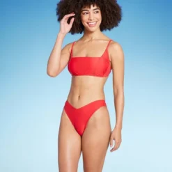 Women's Low-Rise Super Cheeky Extra High Leg Bikini Bottom - Wild Fable™ Red 8 Women's Low-Rise Super Cheeky Extra High Leg Bikini Bottom - Wild Fable™ Red -Thredup Fashion Shop GUEST 7a67b060 927c 43d8 bd73 7910886e1b5b