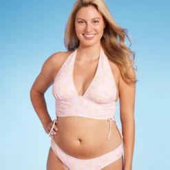 Women's Cinch Side Longline Halter Bikini Top - Wild Fable™ Multi Floral Print 11 Women's Cinch Side Longline Halter Bikini Top - Wild Fable™ Multi Floral Print -Thredup Fashion Shop GUEST 7e310a26 a376 4489 8733 0755d60647c1