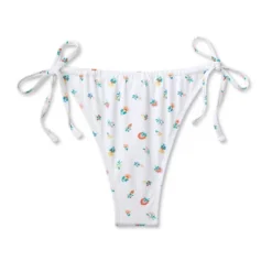 Women's Floral Print Side-Tie Ultra High Leg Adjustable Coverage Bikini Bottom - Wild Fable™ White 14 Women's Floral Print Side-Tie Ultra High Leg Adjustable Coverage Bikini Bottom - Wild Fable™ White -Thredup Fashion Shop GUEST 887d468e 0455 40bd bdf8 5012a6934b40