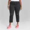 Women's Super-High Rise Distressed Slim Straight Jeans - Wild Fable™ Black Wash 1 Women's Super-High Rise Distressed Slim Straight Jeans - Wild Fable™ Black Wash -Thredup Fashion Shop GUEST 88cef939 ce11 4a94 9575 0a415328dd74