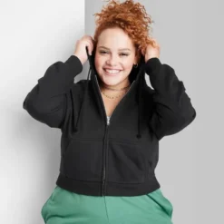 Women's Cropped Zip-Up Hoodie - Wild Fable™ 9 Women's Cropped Zip-Up Hoodie - Wild Fable™ -Thredup Fashion Shop GUEST 89666829 61be 44a4 a21b 16b8d85d08ad