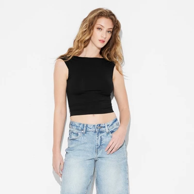 Women's Cap Sleeve Seamless Jersey T-Shirt - Wild Fable™ 3 Women's Cap Sleeve Seamless Jersey T-Shirt - Wild Fable™