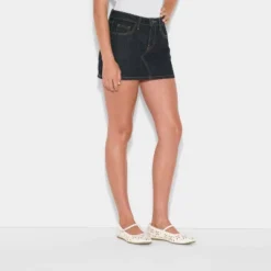 Women's Mini 5 Pocket Denim Skirt - Wild Fable™