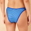 Women's Ribbed Textured Low-Rise Ultra High Leg Super Cheeky Bikini Bottom - Wild Fable™