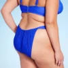 Women's Mid-Rise Cheeky High Leg Bikini Bottom - Wild Fable™ Blue 1 Women's Mid-Rise Cheeky High Leg Bikini Bottom - Wild Fable™ Blue -Thredup Fashion Shop GUEST 903bd31b 068e 4d14 a4d5 149b4b5b97e9