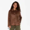Women's Pointed Collar Faux Suede Chore Coat - Wild Fable™ Brown -Thredup Fashion Shop GUEST 90afa657 5362 42b5 a5ff 638f9a80e444