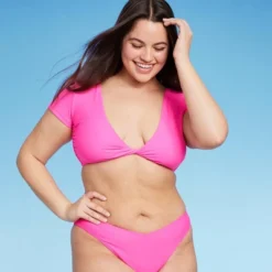 Women's Twist-Front Short Sleeve Bralette Bikini Top - Wild Fable™ 17 Women's Twist-Front Short Sleeve Bralette Bikini Top - Wild Fable™ -Thredup Fashion Shop GUEST 91bcda8e 04ef 4bf5 886c 723f50609fb6