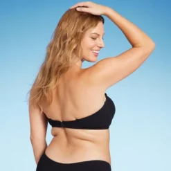 Women's Pucker Textured Center Front Shell Detail Bandeau Bikini Top - Wild Fable™ -Thredup Fashion Shop GUEST 91c3010c 466f 49cb a402 ea3e110fc508