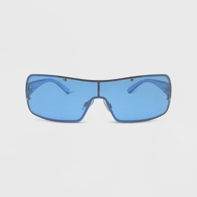 Women's Rimless Wrap Shield Sunglasses - Wild Fable™ 7 Women's Rimless Wrap Shield Sunglasses - Wild Fable™ - Image 5