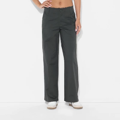 Women's Mid-Rise Chino Pants - Wild Fable™ 3 Women's Mid-Rise Chino Pants - Wild Fable™