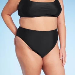 Women's Cheeky High Waist High Leg Bikini Bottom - Wild Fable™ Black 7 Women's Cheeky High Waist High Leg Bikini Bottom - Wild Fable™ Black -Thredup Fashion Shop GUEST 94fa4142 3003 48ff ad32 6cb36e3724c4