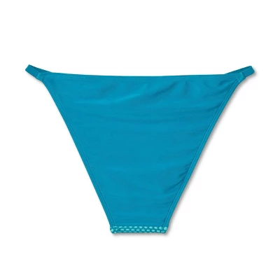 Women's Crochet Overlay Extra Cheeky Bikini Bottom - Wild Fable™ Green 8 Women's Crochet Overlay Extra Cheeky Bikini Bottom - Wild Fable™ Green - Image 6