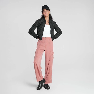 Women's Quilted Bomber Jacket - Wild Fable™ 4 Women's Quilted Bomber Jacket - Wild Fable™ - Image 2