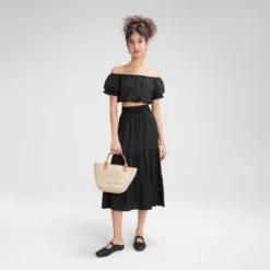 Women's Wide Shirred Waistband A-Line Skirt - Wild Fable™ 8 Women's Wide Shirred Waistband A-Line Skirt - Wild Fable™ -Thredup Fashion Shop GUEST 9c6a507d 4aef 4262 ab49 971ce1b22394