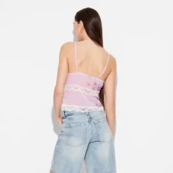Women's Lace Trim Tank Top - Wild Fable™ Pink Floral -Thredup Fashion Shop GUEST 9cd8594e 285e 417d be05 ec5c596d67e7