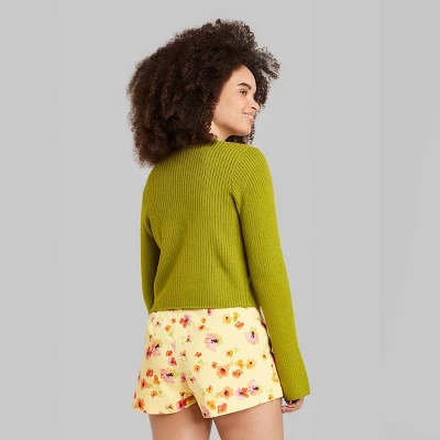 Women's Button-Front Cardigan - Wild Fable™ 4 Women's Button-Front Cardigan - Wild Fable™ - Image 2