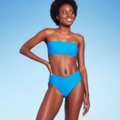 Women's Crossover High Leg Cheeky Mid-Rise Bikini Bottom - Wild Fable™ -Thredup Fashion Shop GUEST a0aa0c57 dce1 4766 87ad a04c2e7a3de4