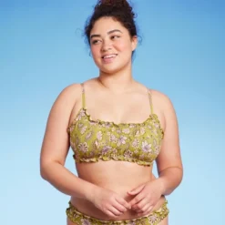 Women's Ruffle Detail Bralette Bikini Top - Wild Fable™ -Thredup Fashion Shop GUEST a0bffd58 9e99 4439 95c3 c22625d534a1