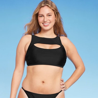 Women's Cut Out High Neck Bikini Top - Wild Fable™ 5 Women's Cut Out High Neck Bikini Top - Wild Fable™ - Image 3