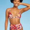 Women's Ribbed Fixed Triangle Bikini Top - Wild Fable™ -Thredup Fashion Shop GUEST a36f36ab 865b 4aea 8c22 b095cf17672c