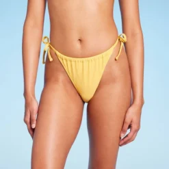 Women's Side-Tie Ultra High Leg Adjustable Coverage Bikini Bottom - Wild Fable™ Yellow 19 Women's Side-Tie Ultra High Leg Adjustable Coverage Bikini Bottom - Wild Fable™ Yellow -Thredup Fashion Shop GUEST a3f2911b 4a02 405c b2e7 57f592422947