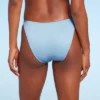Women's Low-Rise Cheeky High Leg Bikini Bottom - Wild Fable™ Blue Lurex -Thredup Fashion Shop GUEST a4fe576e 7271 4020 95ae 0ff59fa5a390