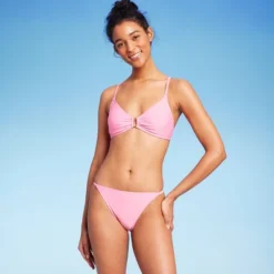 Women's Side Tab Extra Cheeky Bikini Bottom - Wild Fable™ Pink -Thredup Fashion Shop GUEST a67e6e26 4527 41e1 a6e0 0f3c0097ac88