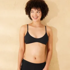 Women's Ribbed Textured Low Coverage Bralette Bikini Top - Wild Fable™ -Thredup Fashion Shop GUEST a686ed70 c407 42d1 9df1 f07b501c4b46