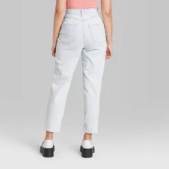 Women's Super-High Rise Curvy Tapered Jeans - Wild Fable™ Ultra Light Wash -Thredup Fashion Shop GUEST a74f4d23 9b99 4104 ab39 a4f7225f5e4d