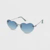 Women's Rimless Metal Heart Novelty Sunglasses - Wild Fable™ Blue 2 Women's Rimless Metal Heart Novelty Sunglasses - Wild Fable™ Blue -Thredup Fashion Shop GUEST a7a1cf62 6b52 4fc0 96e7 024690b6d65a