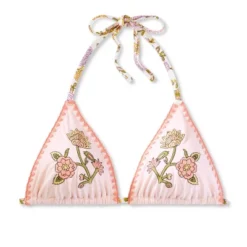 Women's Embroidered Detail Triangle Bikini Top - Wild Fable™ Multi Floral Print 13 Women's Embroidered Detail Triangle Bikini Top - Wild Fable™ Multi Floral Print -Thredup Fashion Shop GUEST ab9a1794 8ff8 4f4f 95f1 00528fd26c79