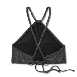 Women's High Next Halter Bralette Bikini Top - Wild Fable™ Black Lurex -Thredup Fashion Shop GUEST ac245152 e46b 4fdd 9575 830dad9109e4