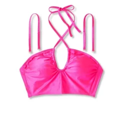 Women's Longline Wrap Halter Bikini Top - Wild Fable™ Pink Shine 13 Women's Longline Wrap Halter Bikini Top - Wild Fable™ Pink Shine -Thredup Fashion Shop GUEST aced0dd2 3e86 47e3 b094 2187f9639a3d